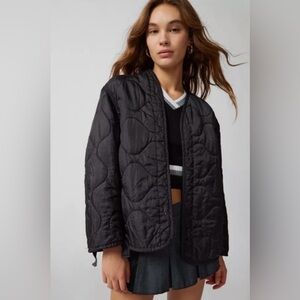 Urban Oufitters Urban Renewal Remade Overdyed Liner Jacket- NWT